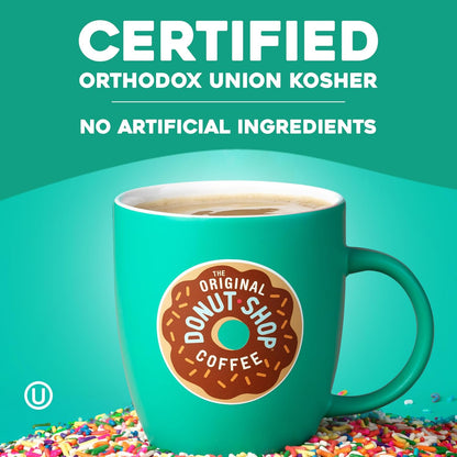 Original Donut Shop K-Cup Pods - Medium Roast Coffee, 60 Count (6 Packs of 10)