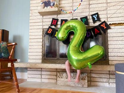 Number 6 Balloon - 40 Inch Light Green Birthday Decoration for Boys & Girls | Perfect for 6th Birthday Celebrations