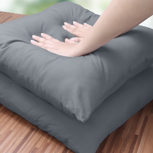 Utopia Bedding 26x26 Pillow Inserts, Set of 2, Grey – Indoor Decorative Throw Pillows for Bed, Sofa & Couch – Soft, Supportive & Fluffy Cushion Inserts