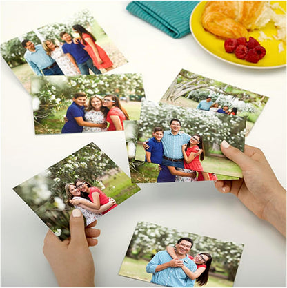 Skiennix Glossy Photo Prints - Standard Size 3.5 x 5 Inches | Pack of 5 High-Quality Prints