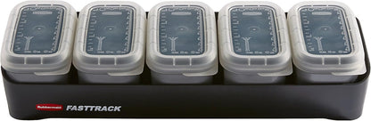 Rubbermaid FastTrack Rail Bench Blox Kit - Efficient Garage Organization System for Tools & Supplies