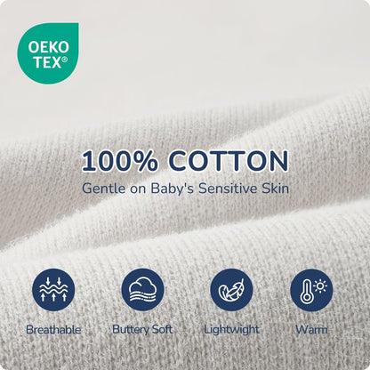 usbettas Swaddles for Newborns, Safe Sleep Swaddle Sack with Mesh Design, Breathable 100% Cotton Sleepsack New-Parent-Friendly 0-3 Month, 3-Way Adjustable Transitional Swaddle, Grey