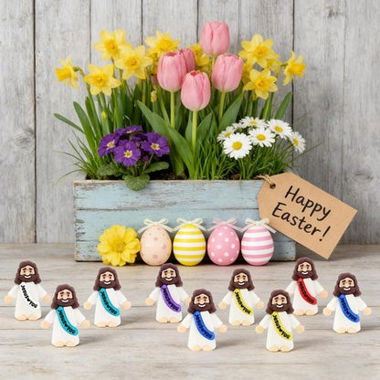 Little Jesus Figurines | 36 Pack Mini Jesus Figures for Church Events & Easter Gifts