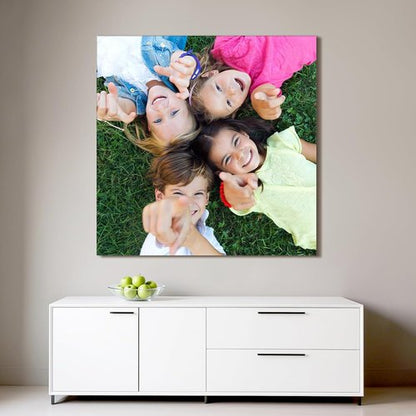 Custom Canvas Prints - Personalized Photo Wall Art for Weddings, Family, and Home Decor | 20x20