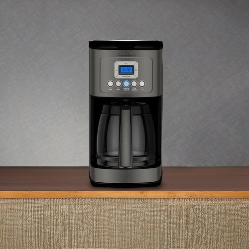 Cuisinart 14-Cup Coffee Maker - Programmable PerfecTemp with Brew Strength Control | Stainless Steel, Black