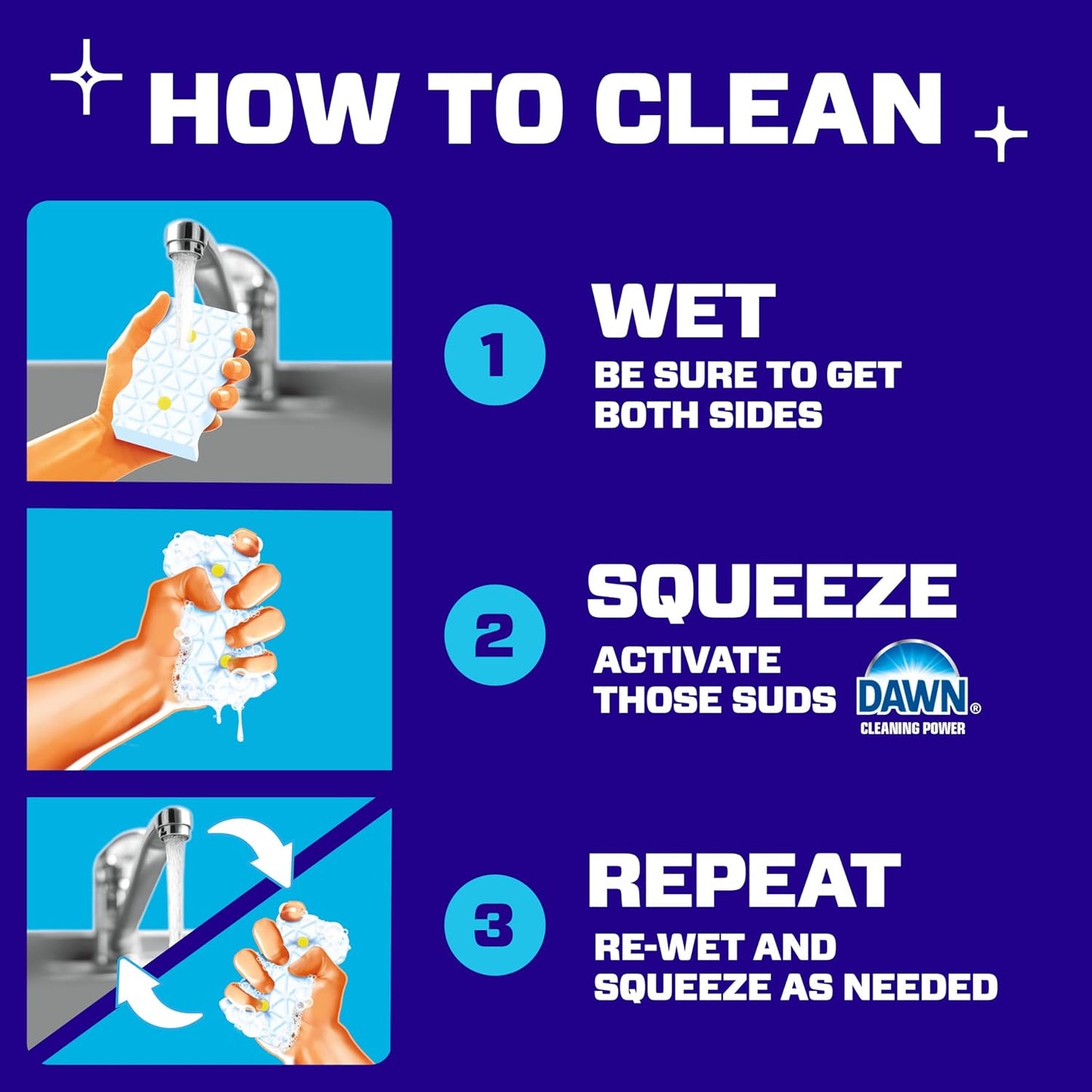 Mr. Clean Magic Eraser Sponge - Powerful Bathroom Cleaner with Lemon Scent | 5 Count Pack