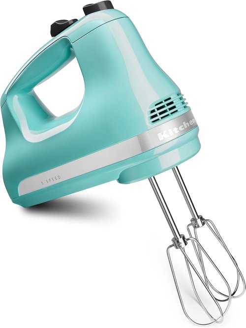 KitchenAid Hand Mixer - 5-Speed Ultra Power Performance in Aqua Sky Color