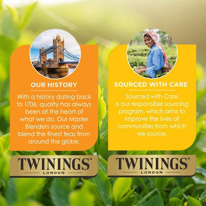 Twinings Wild Berries Tea - Naturally Caffeine-Free Herbal Infusion Bursting with Fresh and Uplifting Berry Flavours, Individually Wrapped Tea Bags, 20 Count (Pack of 2)