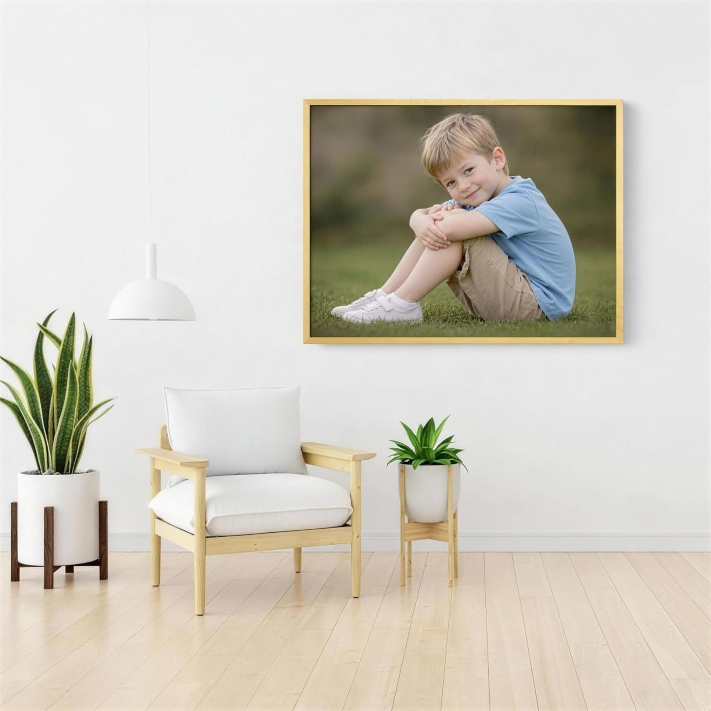 Skiennix Custom Canvas Prints - Stunning Photo Wall Art | Gold, 20x30 | Perfect for Home Decor & Gifts