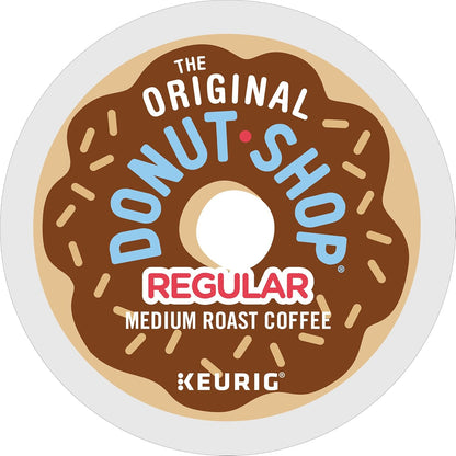 Original Donut Shop K-Cup Pods - Medium Roast Coffee, 60 Count (6 Packs of 10)
