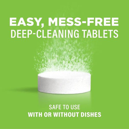 Affresh Dishwasher Cleaner - Eliminate Odor, Limescale & Grime - 6 Tablets | 6 Month Supply