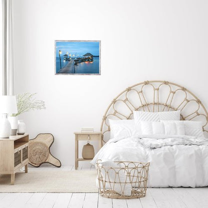 JCJMY 9.5x13 Picture Frame Rustic White for Wall Hanging, Wall Mounting Horizontally or Vertically, 9.5 x 13 Wall Gallery Poster Photo Frame with Shatter Resistant Plexiglass, Rustic White