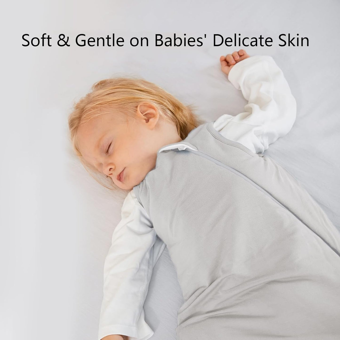 Rayon by Bamboo Baby Sleep Sack - Ultra Soft 2.5 Tog Winter Wearable Blanket | 6-12 Months, Unisex