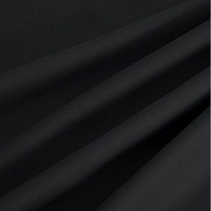 NICETOWN Room Darkening Draperies Curtains Panels, 2 Panels Black W52 x L102