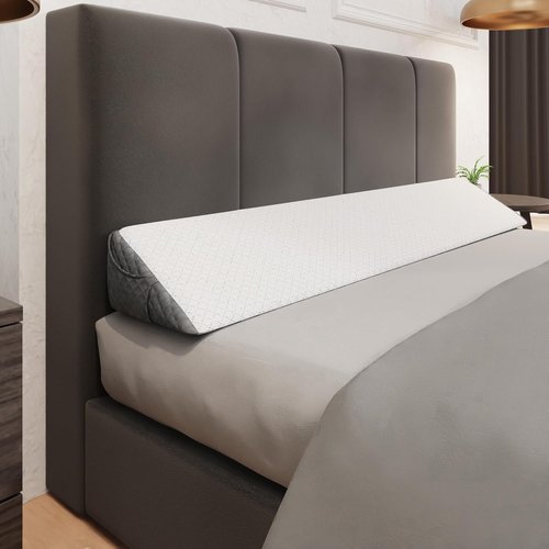 Kolbs Bed Wedge Pillow - Stylish Bed Gap Filler for Headboard & Mattress | Modern Design