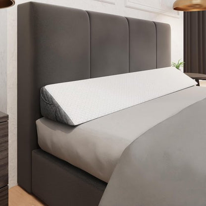 Kolbs Full Size Bed Wedge Pillow - Stylish Headboard Gap Filler for Comfort & Support