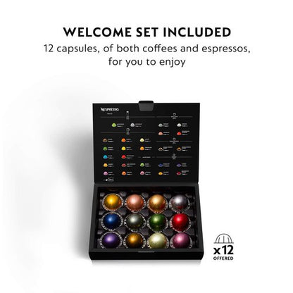 Nespresso Vertuo Plus Deluxe Coffee and Espresso Maker by De'Longhi, Matte Black, 3.8 Pounds