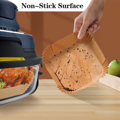 Ninja Crispi Air Fryer Liners - 260 PCS Non-Stick Parchment Paper for 4-in-1 Cooking System