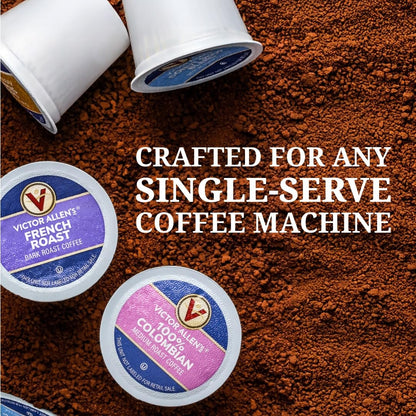 Victor Allen's Coffee Caramel Macchiato Pods - 80 Count Medium Roast for Keurig K-Cup Brewers