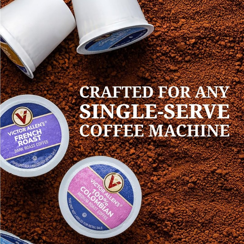 Victor Allen's Coffee Springtime Coffee Variety Pack, Medium Roast, 36 Count, Single Serve Coffee Pods for Keurig K-Cup Brewers