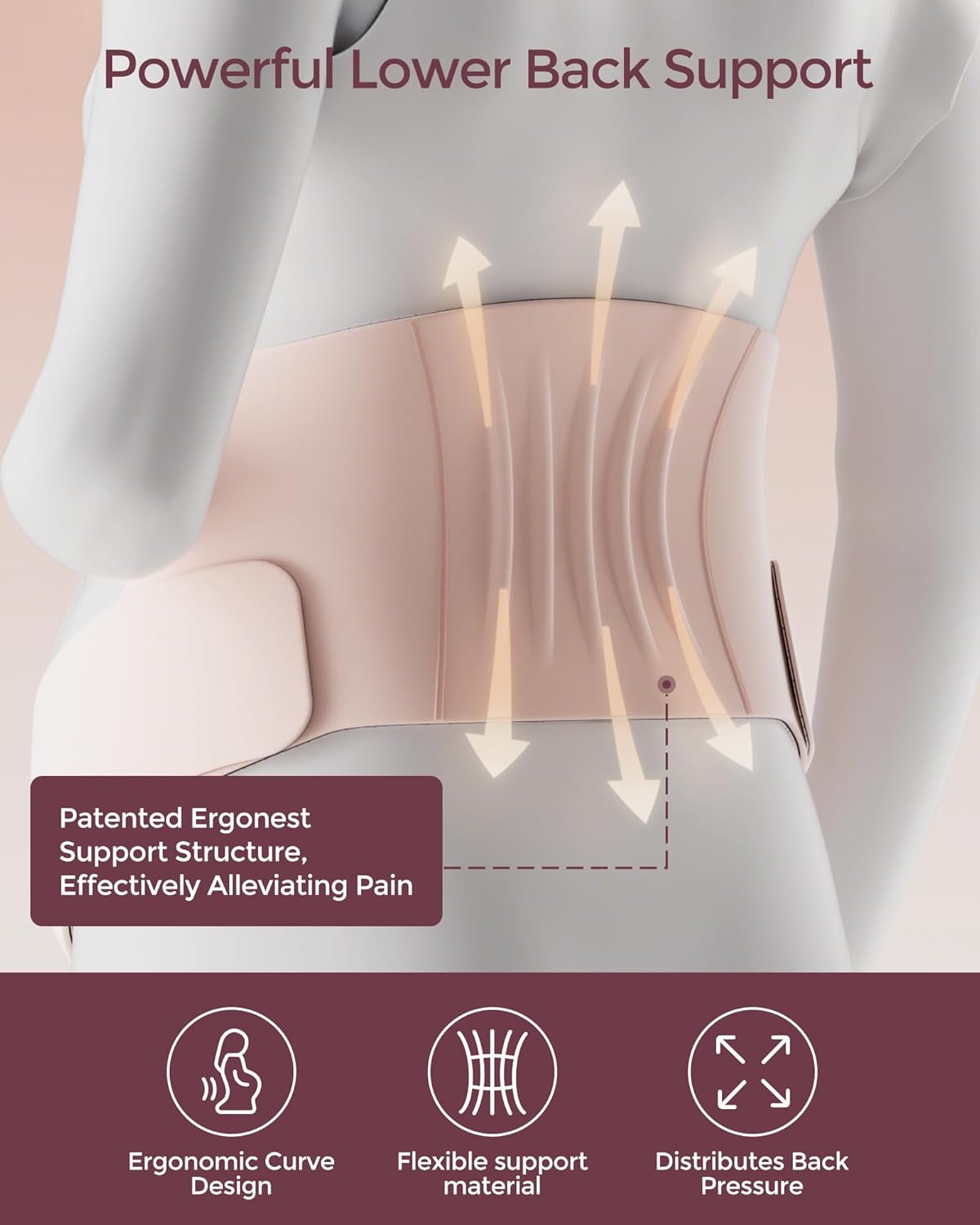 Momcozy Pregnancy Belly Band - Comfortable Support for Back & Abdomen | Invisible Maternity Belt