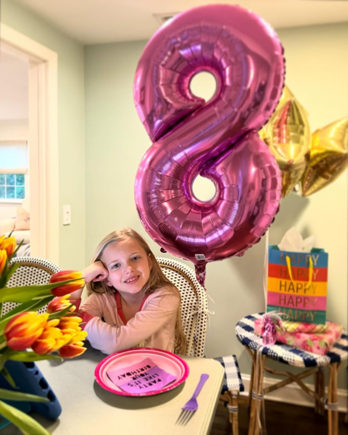 Pink Number Balloon - 40 Inch 0 Balloon | Perfect Birthday Decorations for Women
