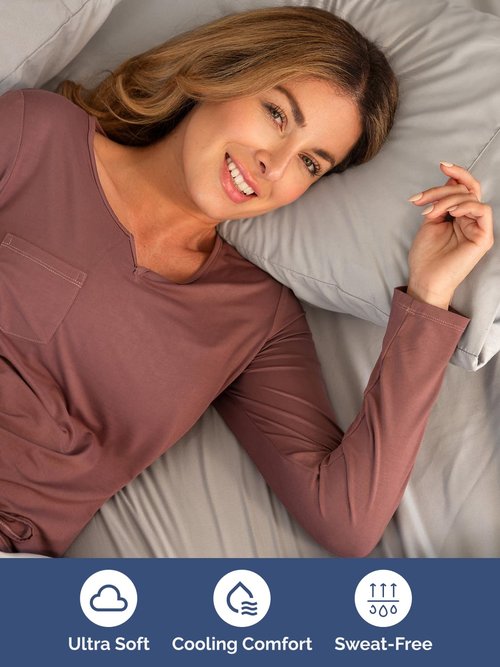 Extra Deep King Sheet Set - 6 Piece Breathable and Cooling Sheets - Hotel Luxury Bedding for Women, Men, Kids & Teens - Easy & Secure Fit - Soft, Wrinkle Free & Comfy - Extra Deep Pockets - Light Grey