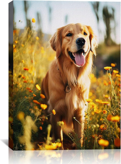 SPECPIX Custom Canvas Prints - Personalized Wall Art for Family & Pets | 24x36" Framed Canvas