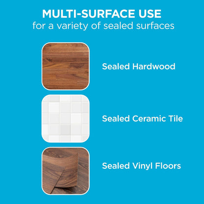 BLACK+DECKER Steam Mop - Powerful Cleaning with Quick-Dry Technology | Sleek White Design