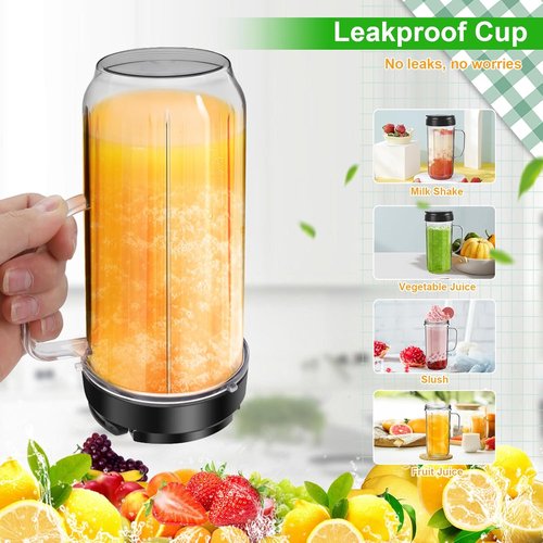 Magic Bullet Blender Cups - 22oz Tall Replacement Cups with Flip Top To-Go Lid | 2 Pack
