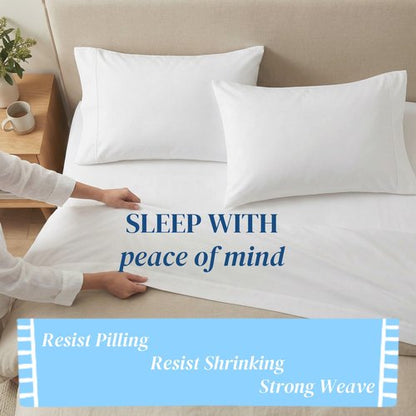 Beckham Hotel Collection Cooling Pillowcases for Hot Sleepers, Standard/Queen Size Set of 2, Cool Bedding, Envelope Closure, Silky Soft, Breathable, Moisture-Wicking, Sand