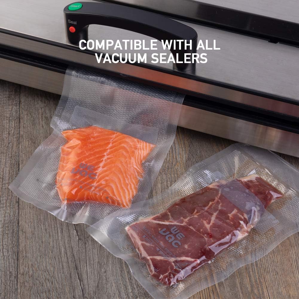 Wevac Food Vacuum Seal Roll - 11” x 150’ with Cutter | BPA-Free, Ideal for Meal Prep & Storage