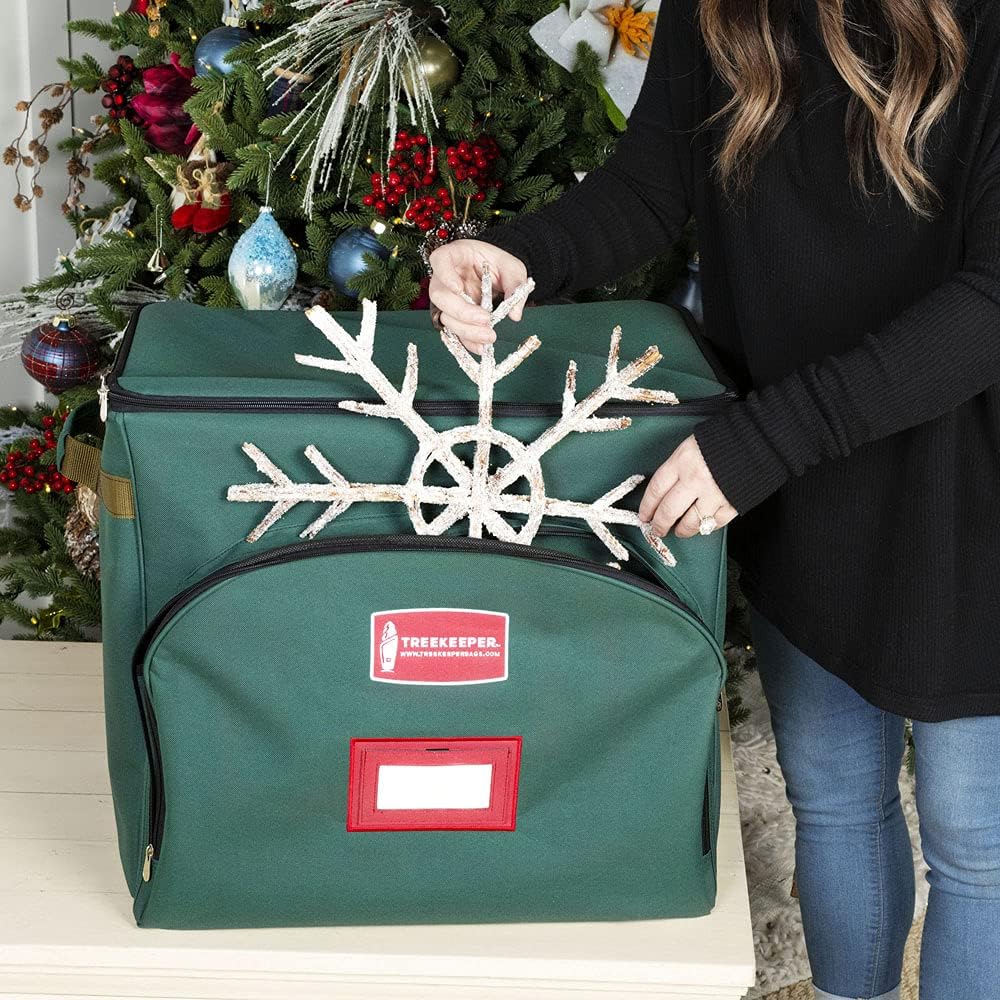 TreeKeeper Nutcracker Storage Box - 18-Inch Collectibles Organizer for Holiday Decor