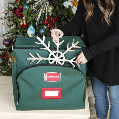 TreeKeeper Nutcracker Storage Box - 18-Inch Collectibles Organizer for Holiday Decor