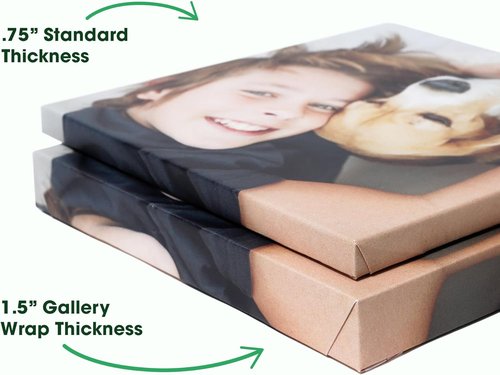 BuildASign Custom Canvas Prints - Personalized Photo Wall Art for Home Decor & Gifts | Ready to Hang (30" L x 40" W x 1.5” D)