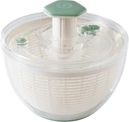 Martha Stewart Gulfwind 6.3 Qt Salad Spinner - Versatile Fruit & Vegetable Washer with Strainer