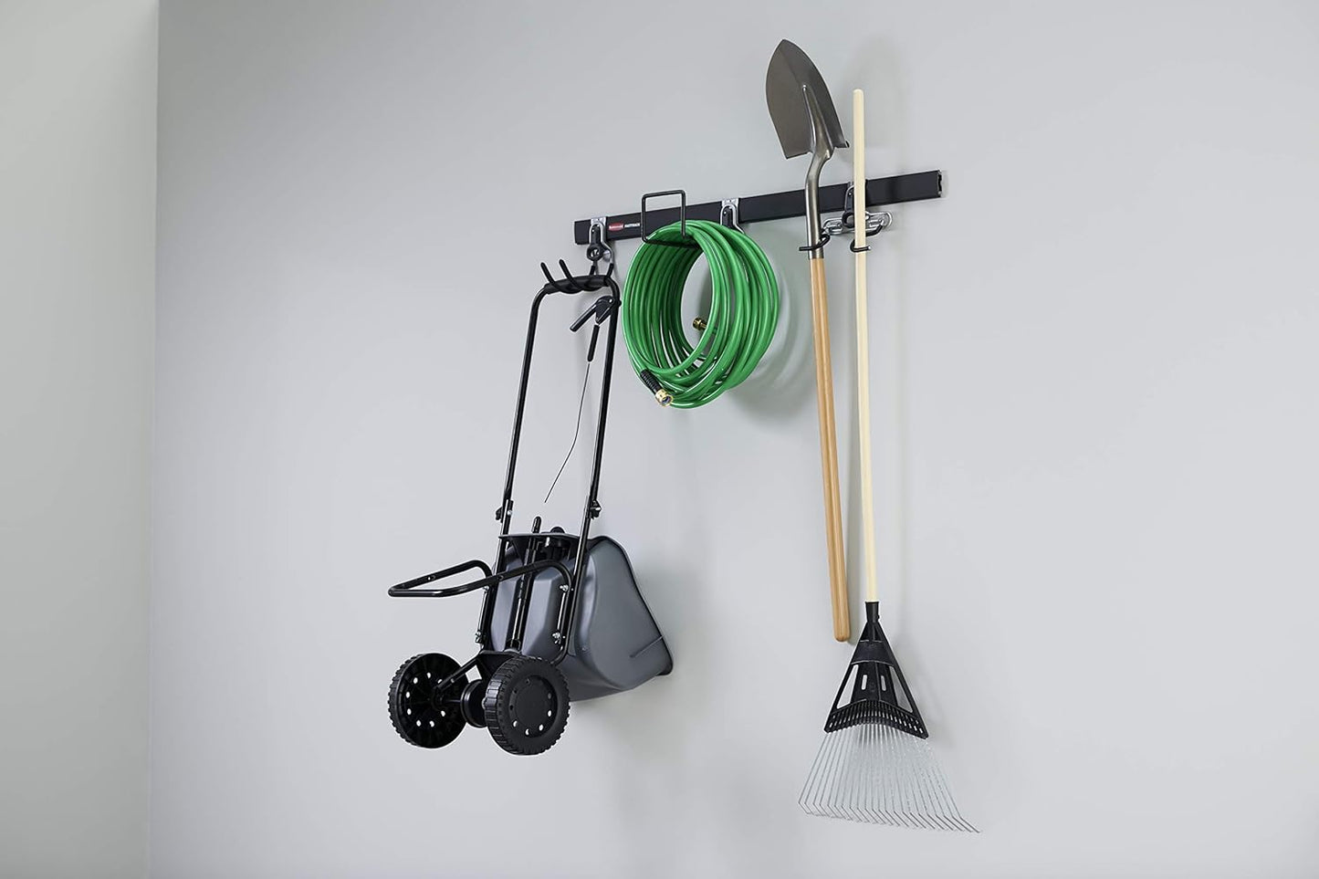 Rubbermaid FastTrack Hooks Kit - Versatile Utility Hooks for Organizing | Black, 3-Piece Set