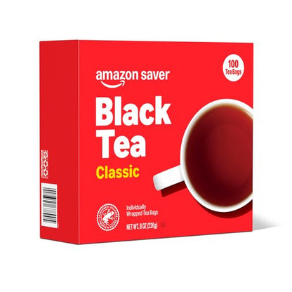 Amazon Saver, Classic Black Tea, 8 Oz, 100 Ct