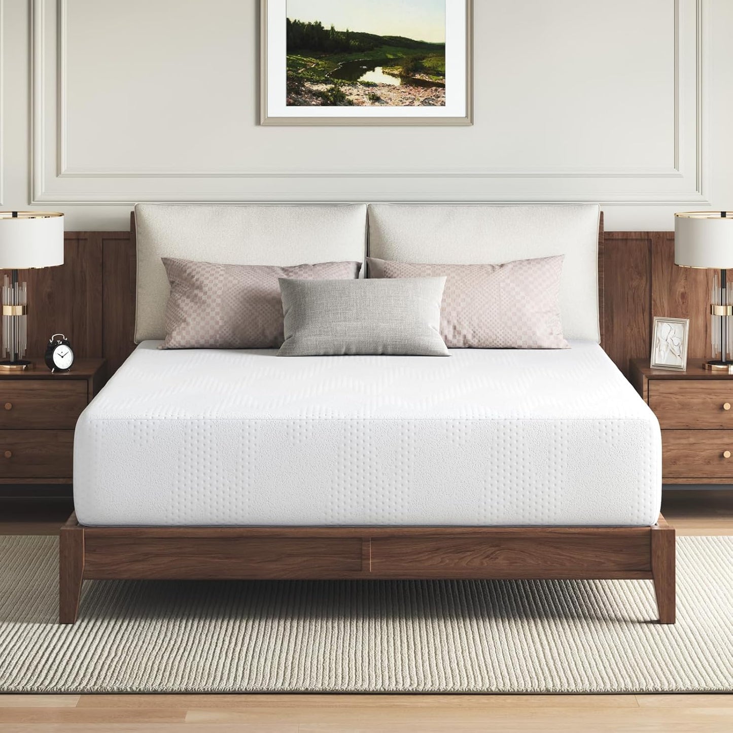Novilla 14-Inch Twin Memory Foam Mattress - Cooling Gel Foam for Pressure Relief & Comfort
