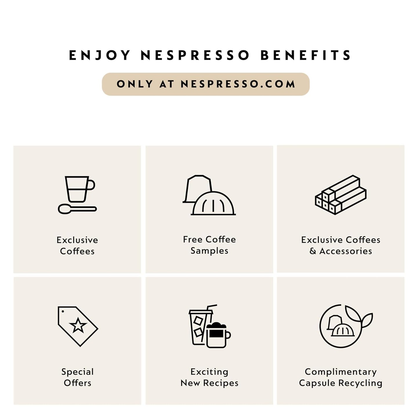 Nespresso Melozio Capsules - Medium Roast Coffee Pods | 30-Count for 7.8oz Brews