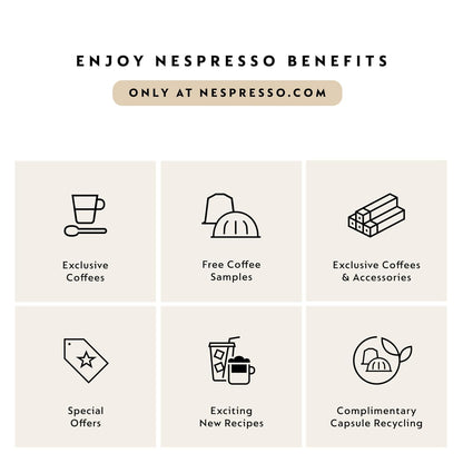 Nespresso Melozio Capsules - Medium Roast Coffee Pods | 30-Count for 7.8oz Brews