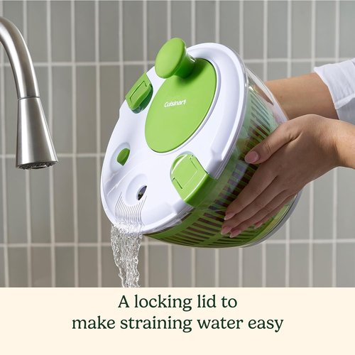 Cuisinart Salad Spinner - Efficiently Wash, Spin & Dry Greens, Fruits & Veggies | 3 Qt Capacity