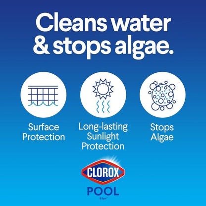Clorox® Pool&Spa™ XtraBlue Chlorinating Tablets - Kills Bacteria & Stops Algae | 5 LB for Small Pools