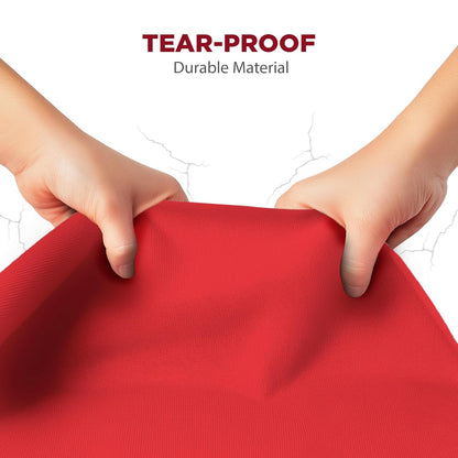 Skiennix Upright Christmas Tree Storage Bag - Durable Dustproof Cover for 5 Ft Artificial Trees | Easy to Use, Red