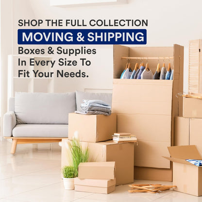 BOX USA Large Moving Boxes - 20"L x 20"W x 15"H | 12-Pack Corrugated Cardboard for Shipping & Storage