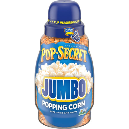 Pop Secret Jumbo Popcorn Kernels - 30 Oz Jar for Perfect Movie Night Snacks