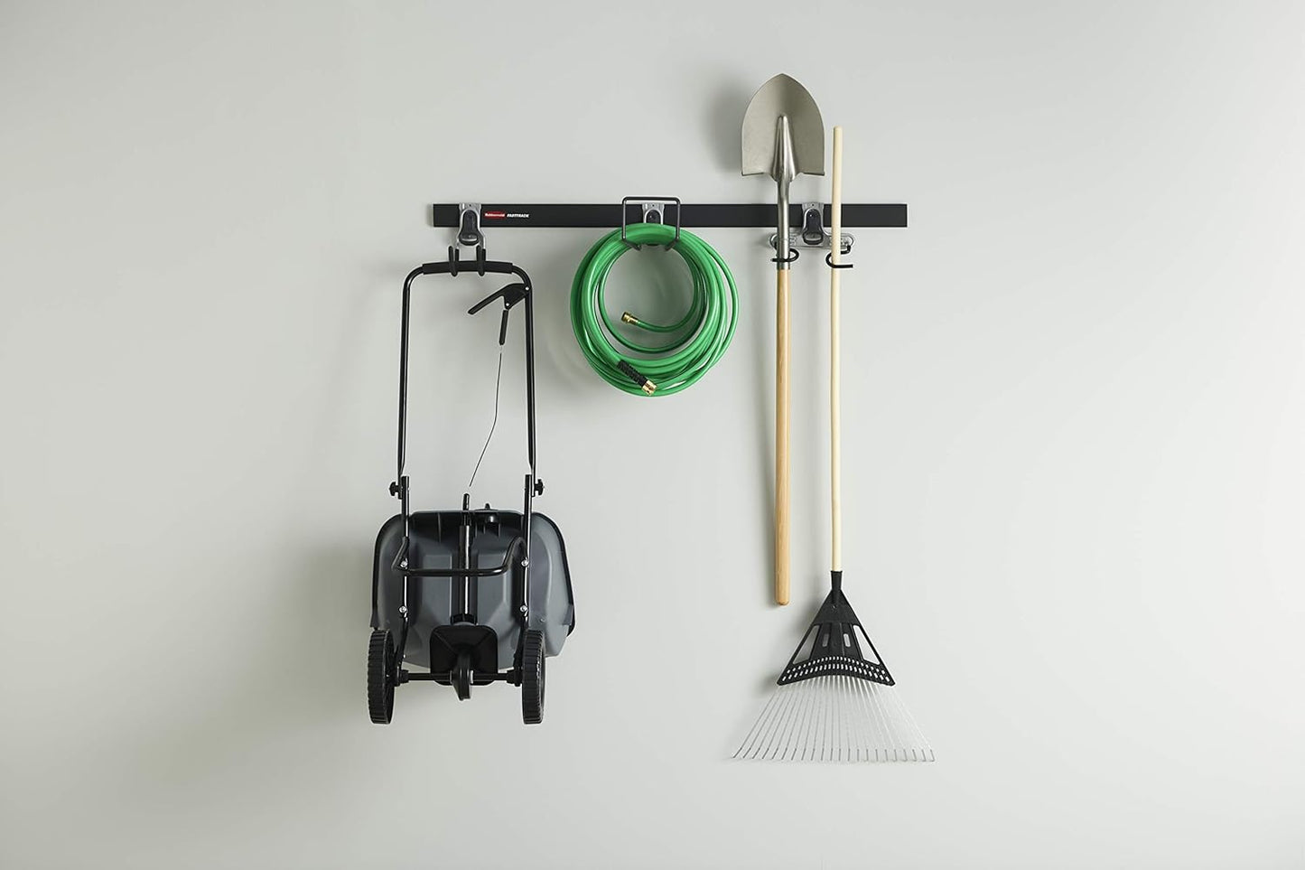 Rubbermaid FastTrack Hooks Kit - Versatile Utility Hooks for Organizing | Black, 3-Piece Set