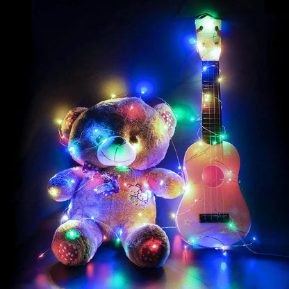 Skiennix 8-Pack Fairy Lights - 7Ft 20 LED Twinkle String Lights | Waterproof & Battery Operated for Parties, Weddings, & Holidays