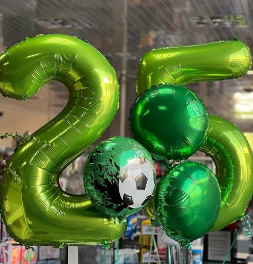 Light Green Number 6 Balloon - 40 Inch Birthday Decoration for Parties | Vibrant 6th Celebration Supplies