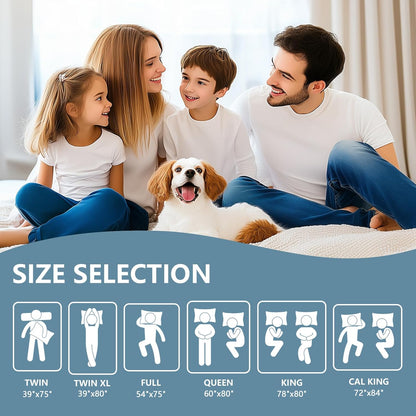 Skiennix Premium Waterproof Mattress Protector - Breathable Cooling Bed Cover | Full Size, Gray, Deep Pocket 8''-21''